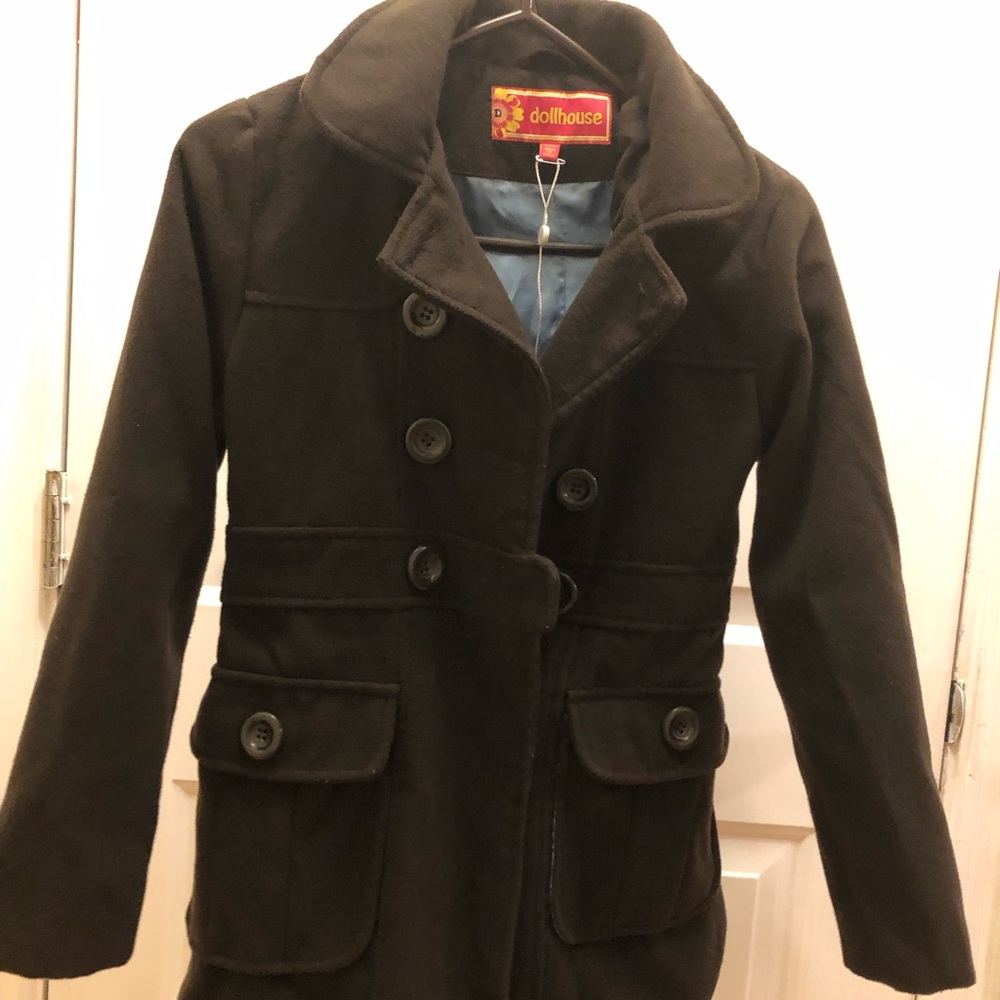 Dark brown coat